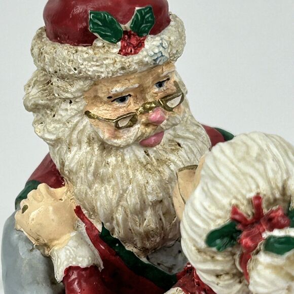 Vintage Kurt S Adler Santa & Mrs. Claus Dancing Music Box 1993 Wind Up Rare - Picture 6 of 13